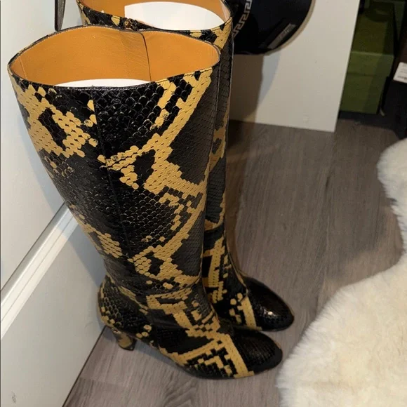 Gucci python boots - Picture 6 of 8